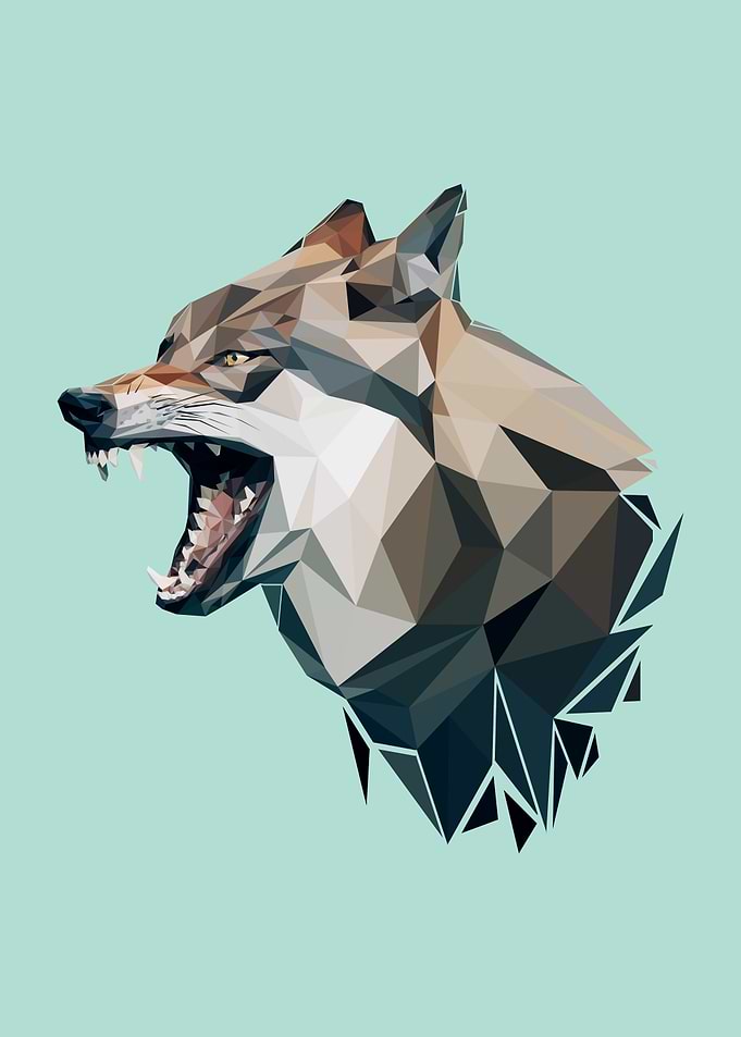 bubble gum animal wolf