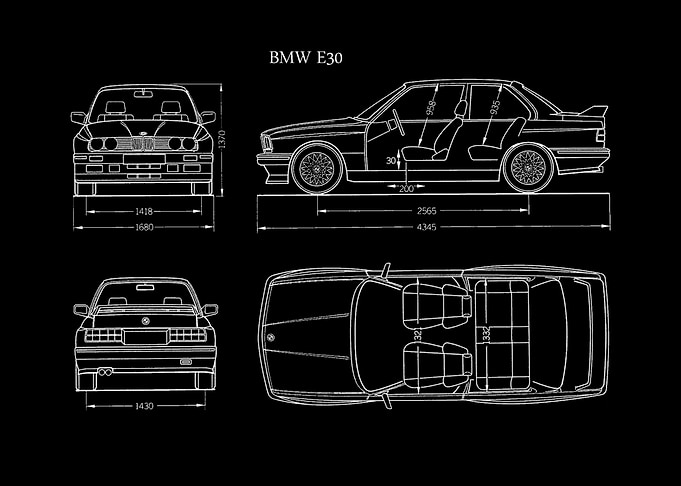 BMW m3 e30 2