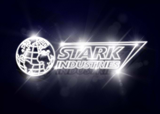 Stark Industries neon