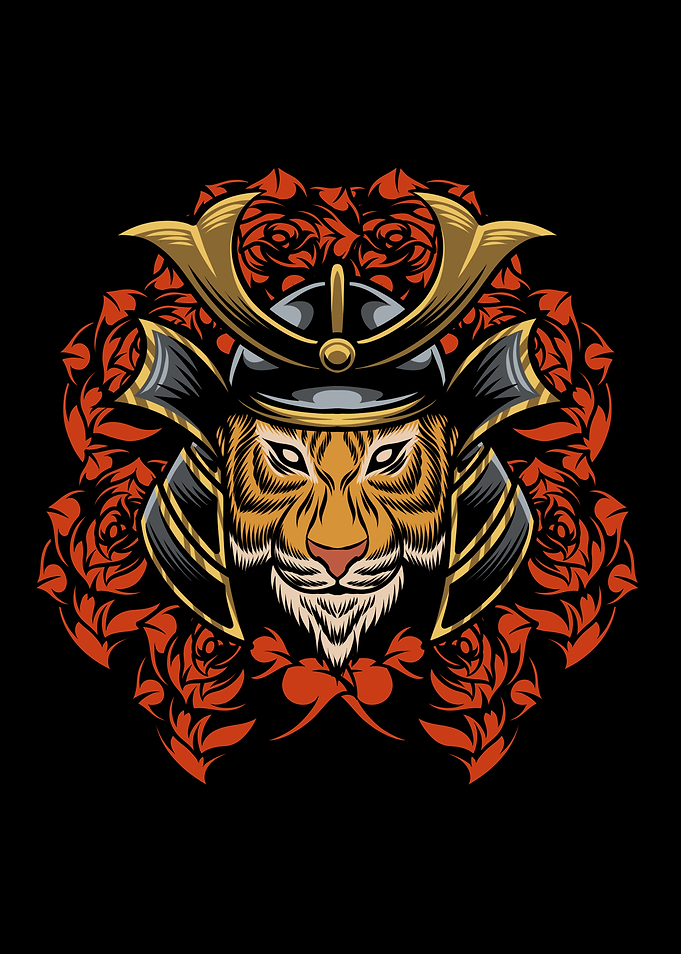 bushido tiger samurai JPN