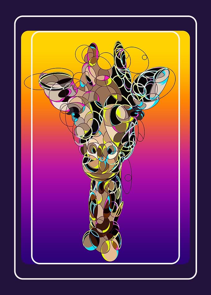 Giraffe illustrations