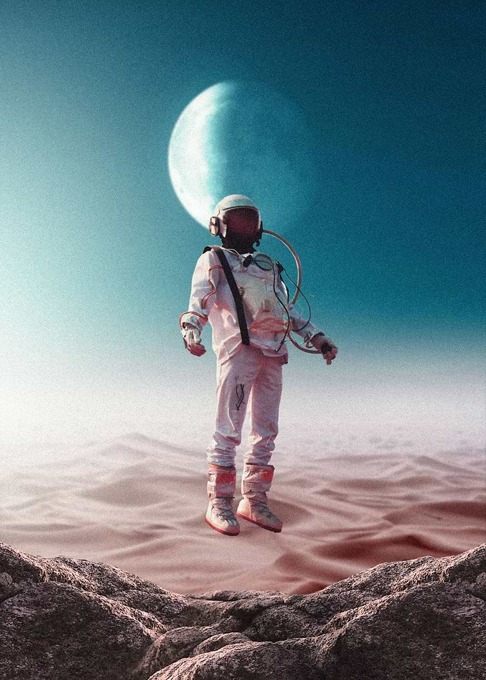 Floating Astronaut