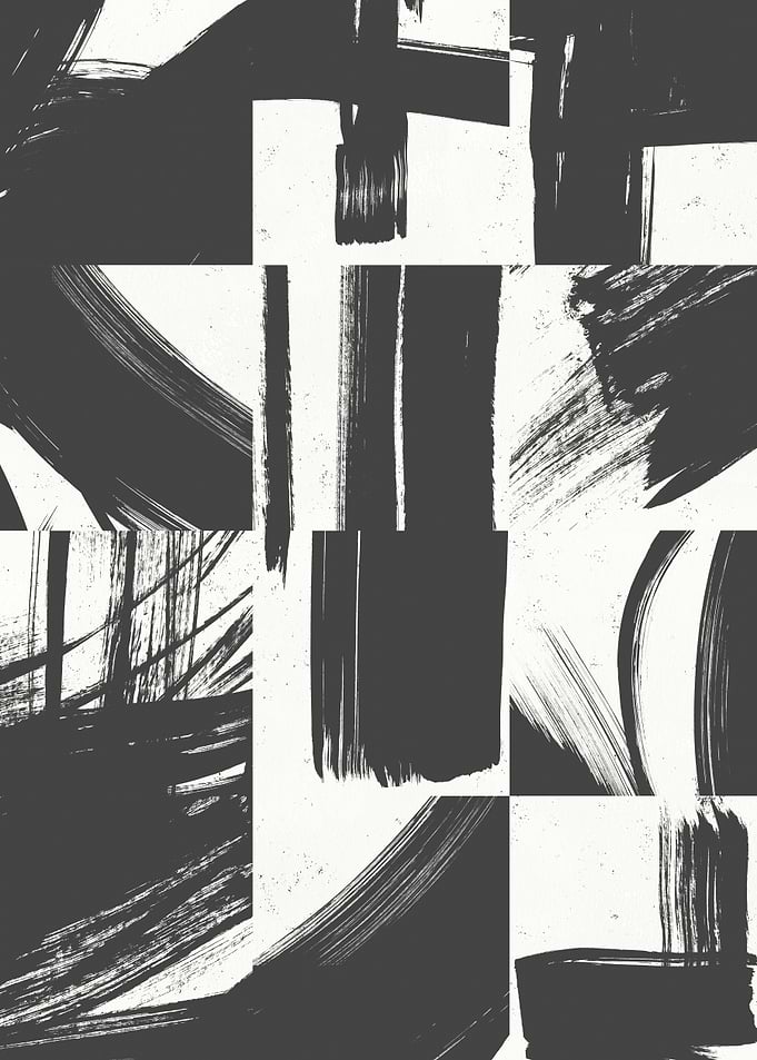 Brush strokes collage 634