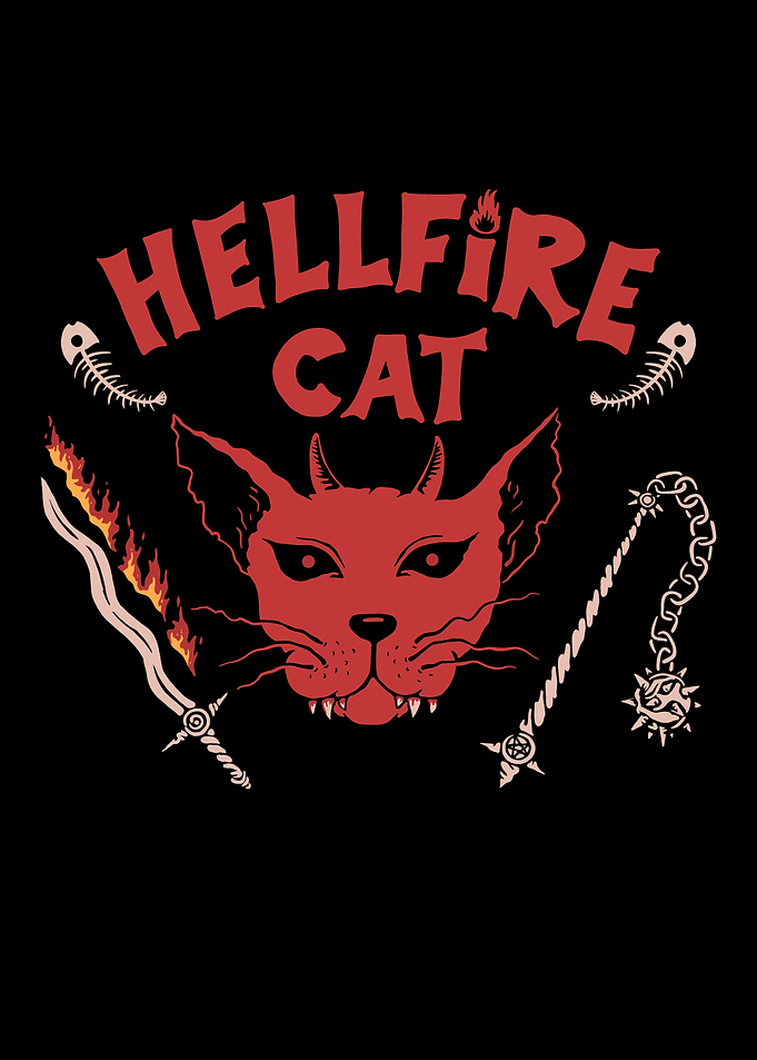 Sphynx Cat Hellfire