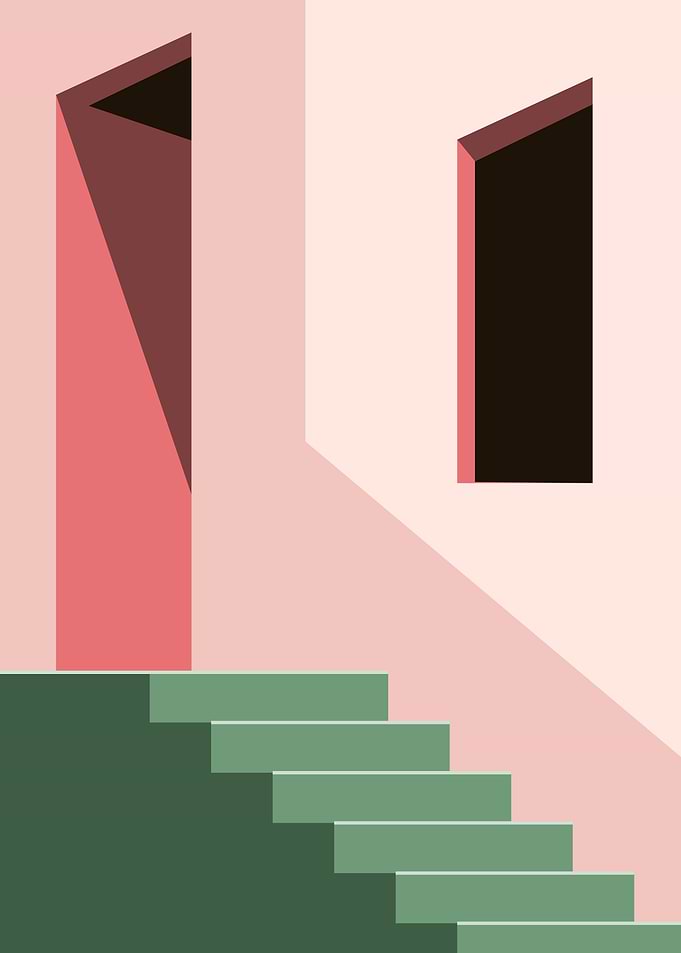 Abstract Minimalist Home