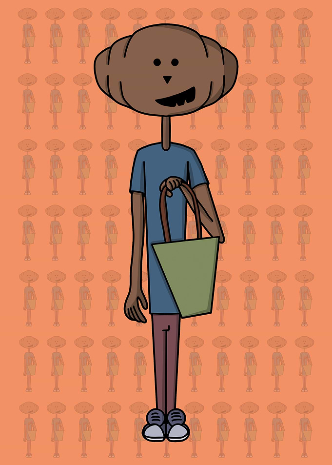 Halloween Pumpkin Boy