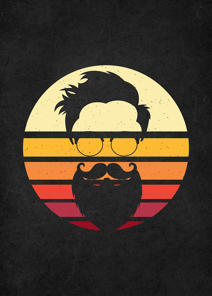 retro vintage barbershop