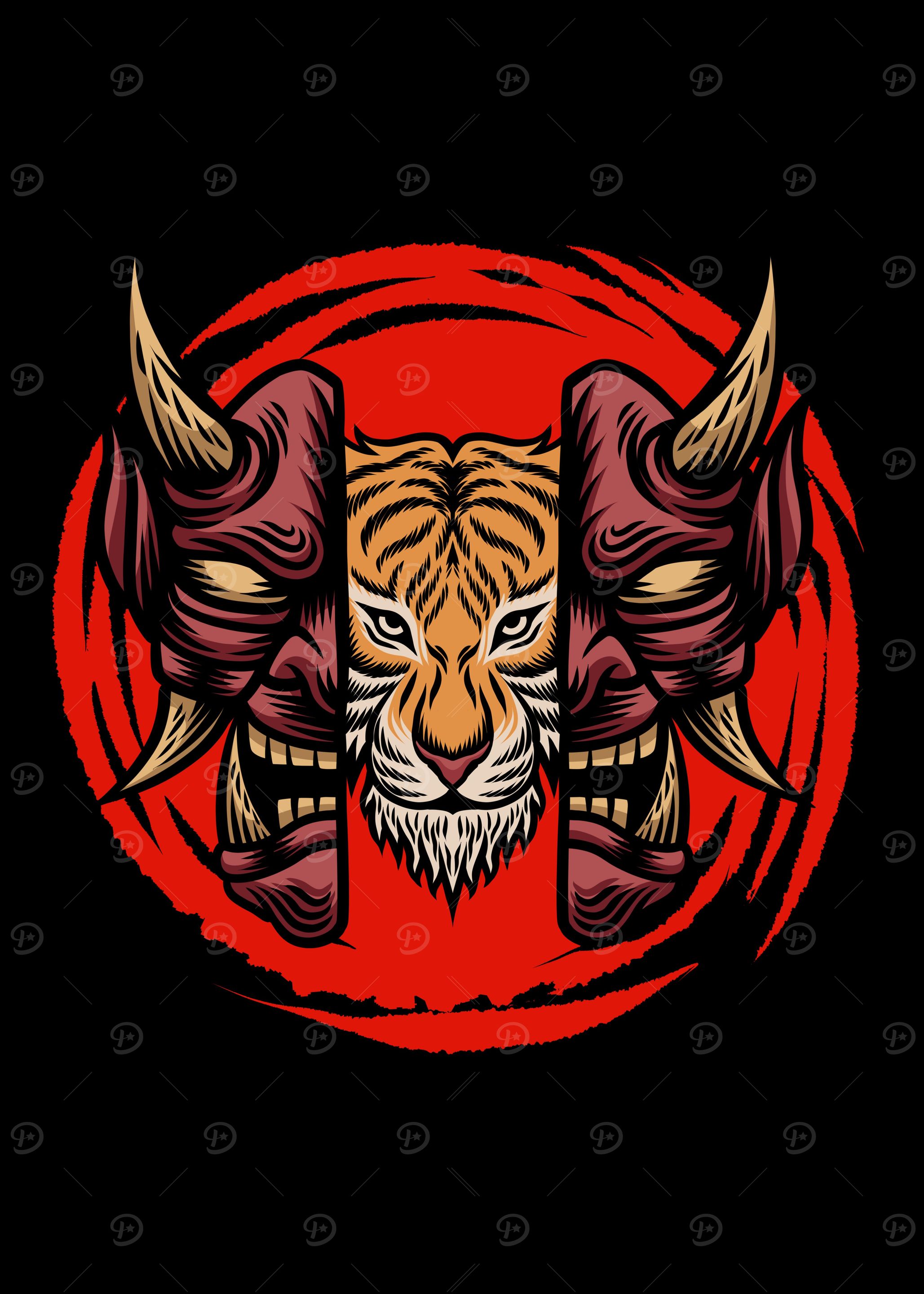 bushido samurai demontiger