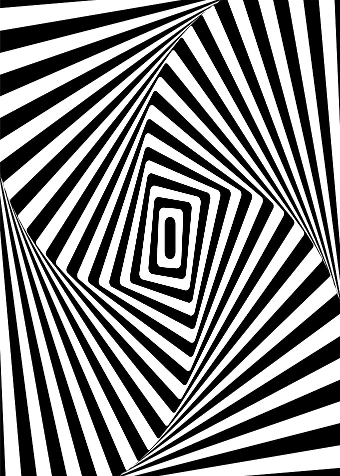 aesthetic optical illusion
