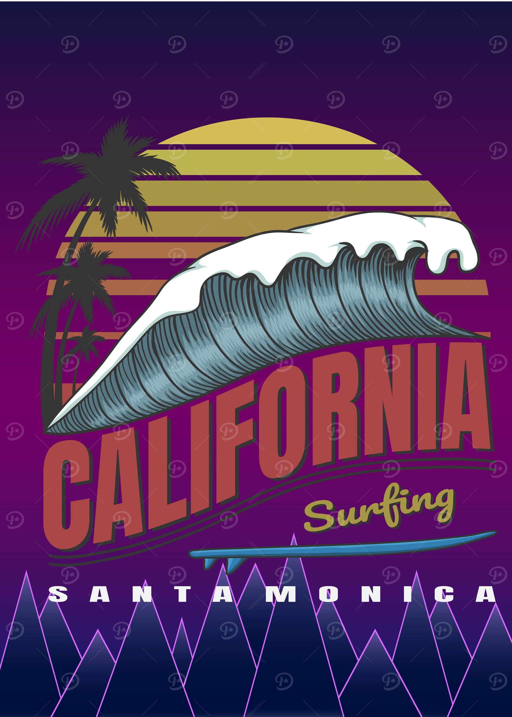 Santa Monica Surfing