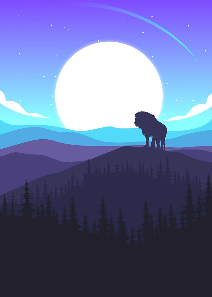 Blue Sky Landscape