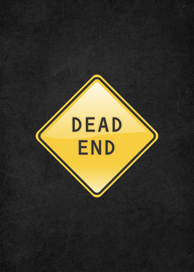 dead end sign