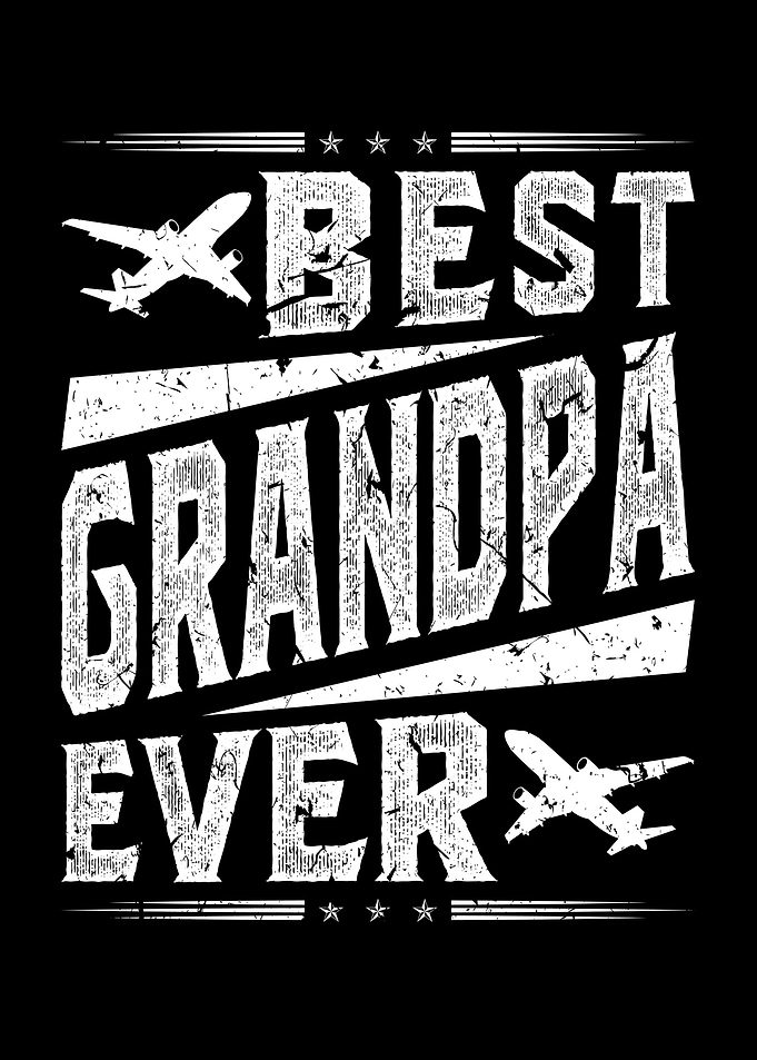 Aviation Grandpa Pilot