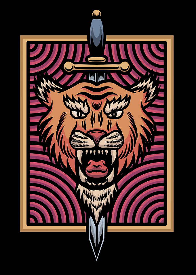 bushido tiger samurai JPN