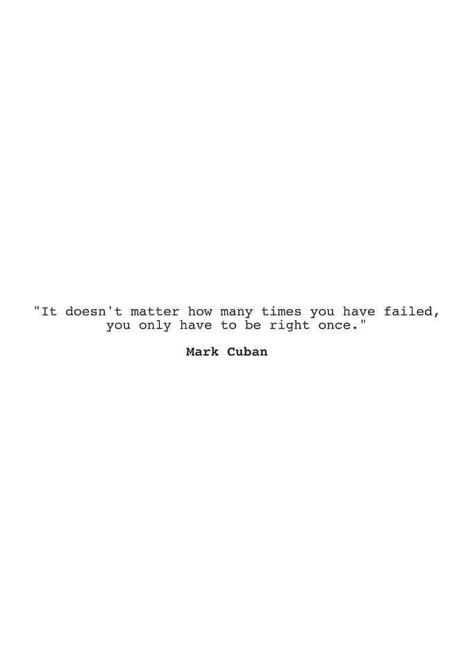 Mark Cuban Quote
