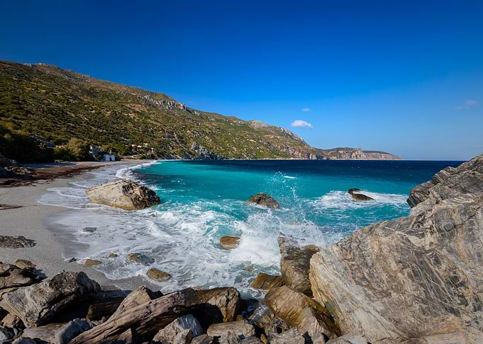 Seascape on a Greek Island