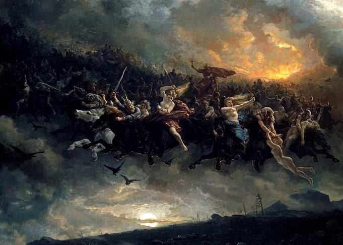 The Wild Hunt of Odin