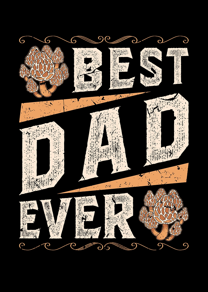 Dad Mushroom Hunter Morel