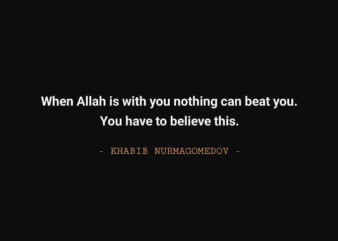 Khabib Nurmagomedov