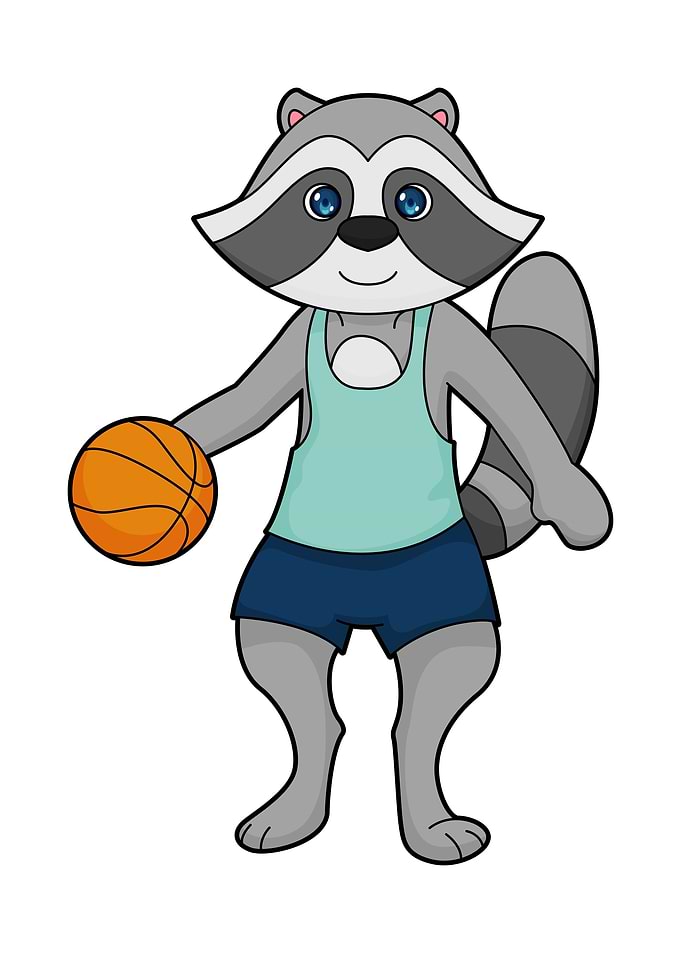 Racoon Basketball Sports