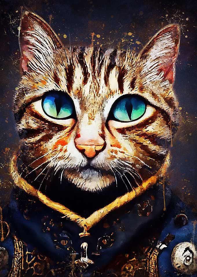 Abstract Cat
