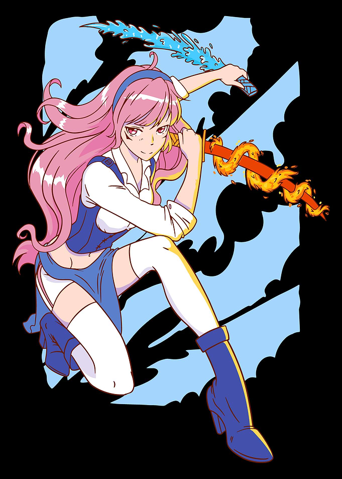 Anime Girl Warrior
