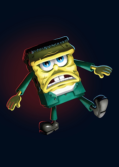 SpongeBob Frankenstein