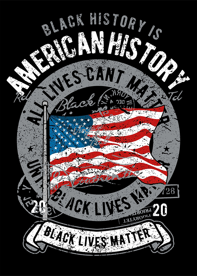 American flag vintage