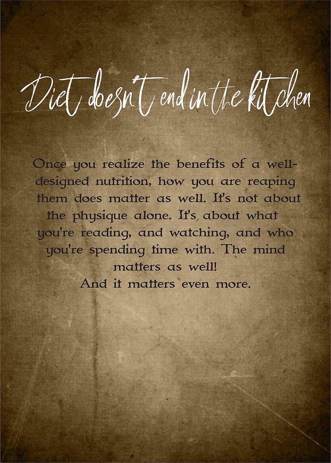 Feed your body and mind