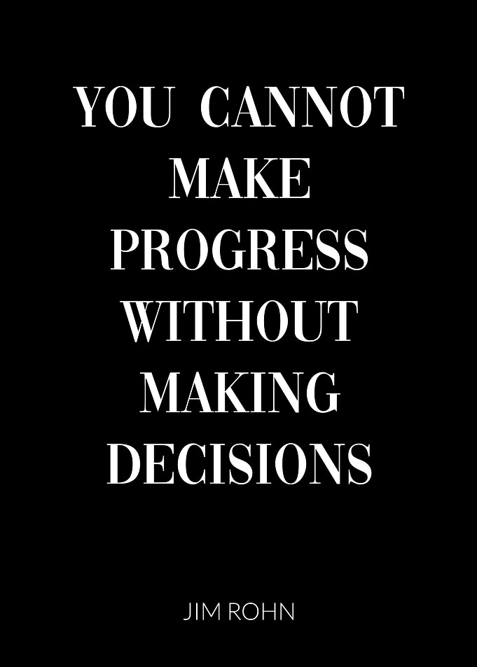 Jim Rohn Progress Quote