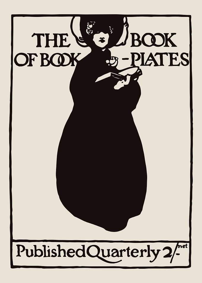 Art Nouveau Book Poster
