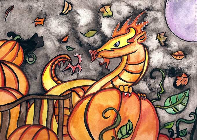Halloween Dragon