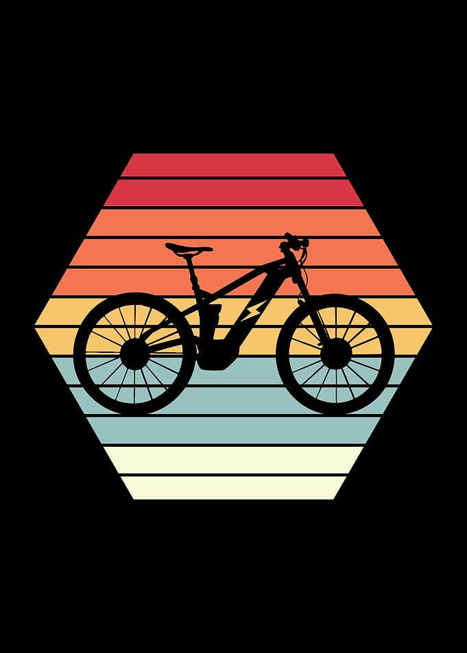 Electric Bike EBike Retro