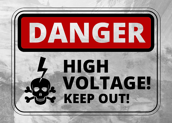 danger high voltage