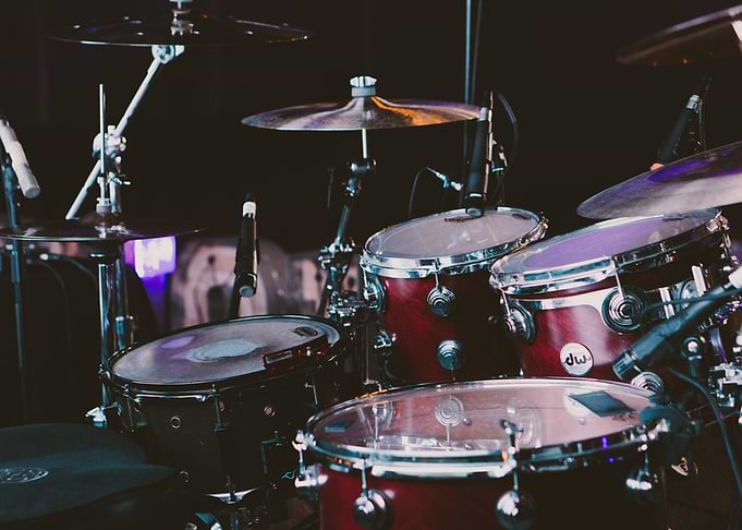 Drummer kitted out