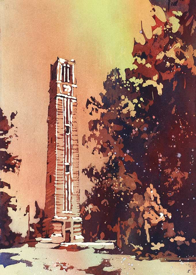 NCSU Bell Tower Raleigh