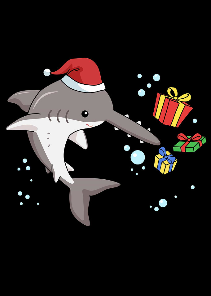 Christmas Sawfish Gift
