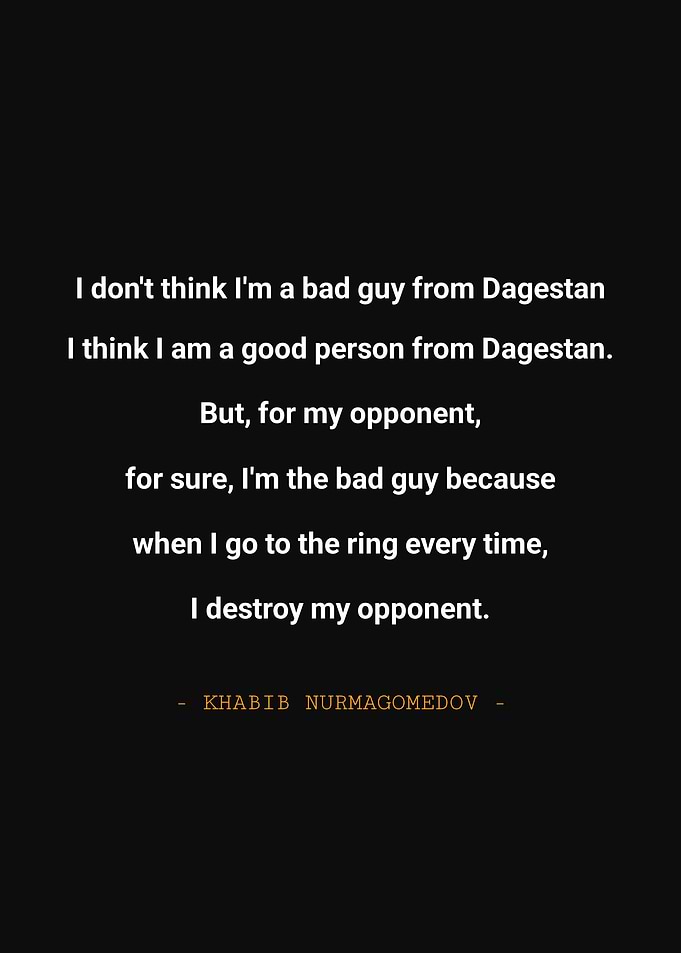 Khabib Nurmagomedov