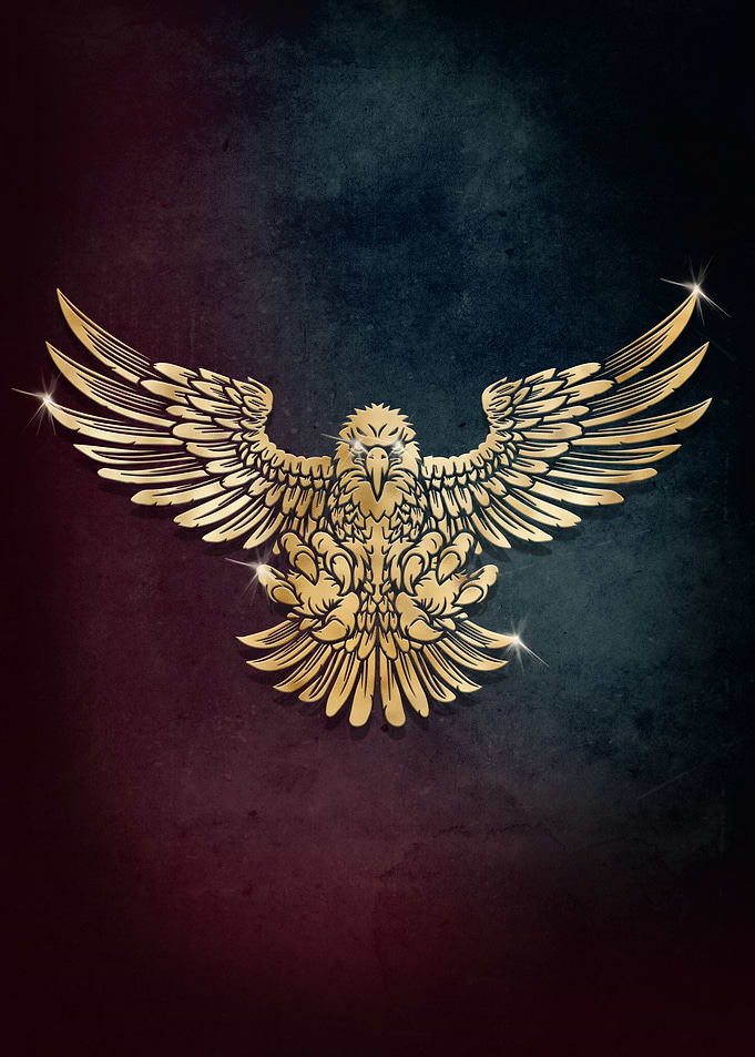 Gold Eagle Tattoo