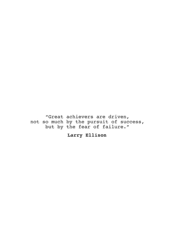 Larry Ellison Quote