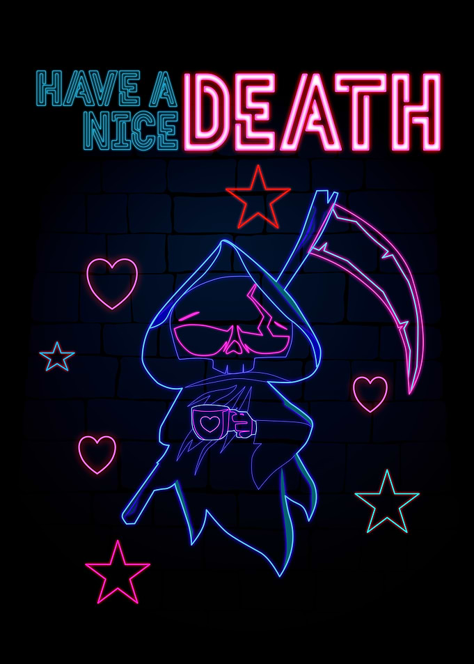 death retro light