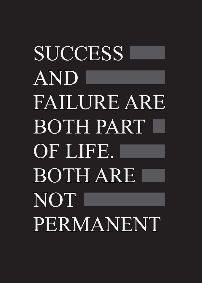 Success and Failure Quotes