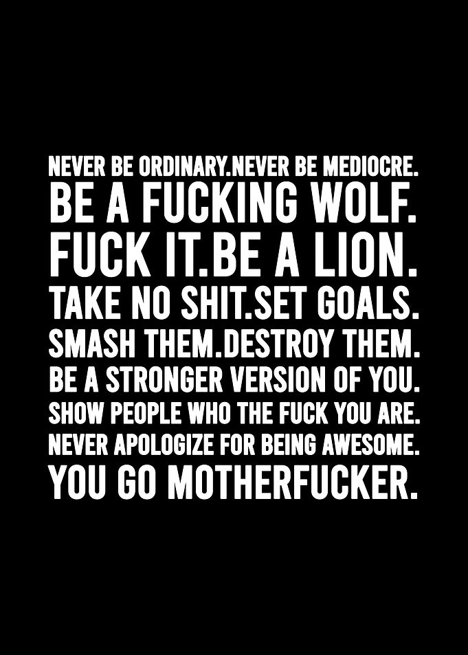 BE A LION