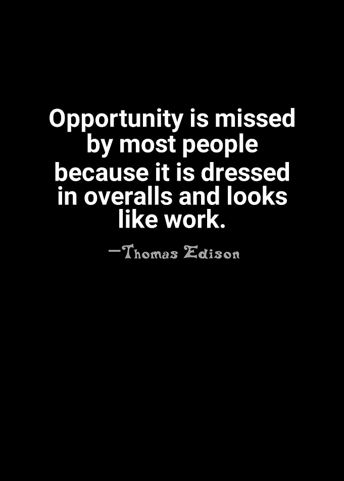 Thomas Edison quote