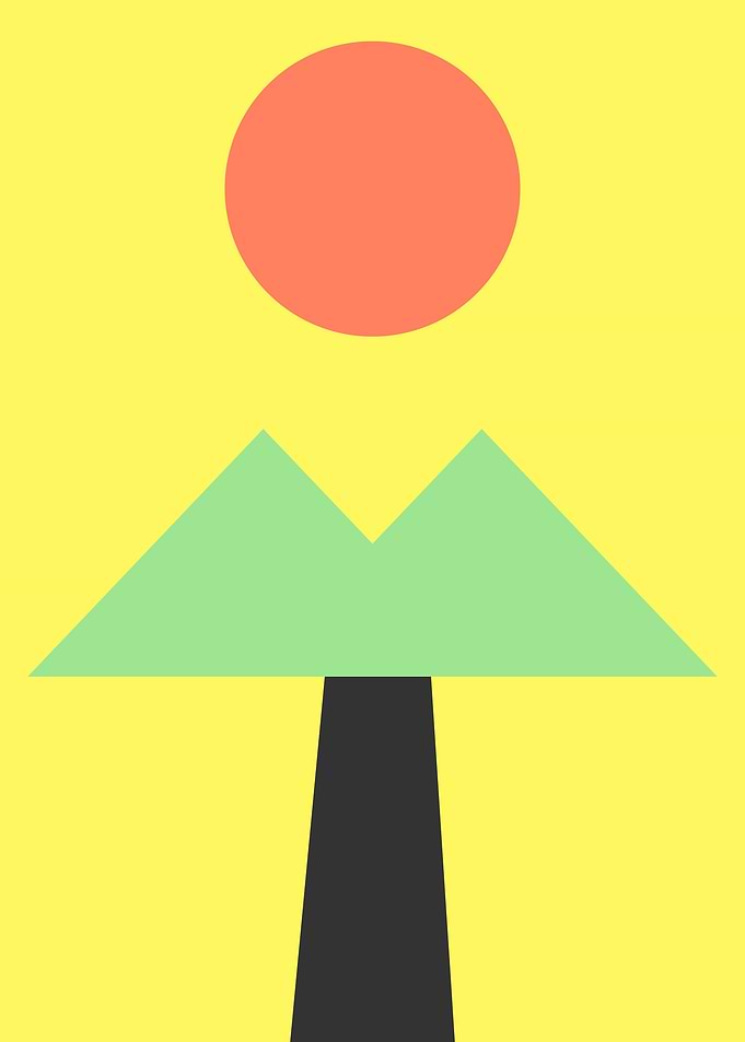 abstract panorama