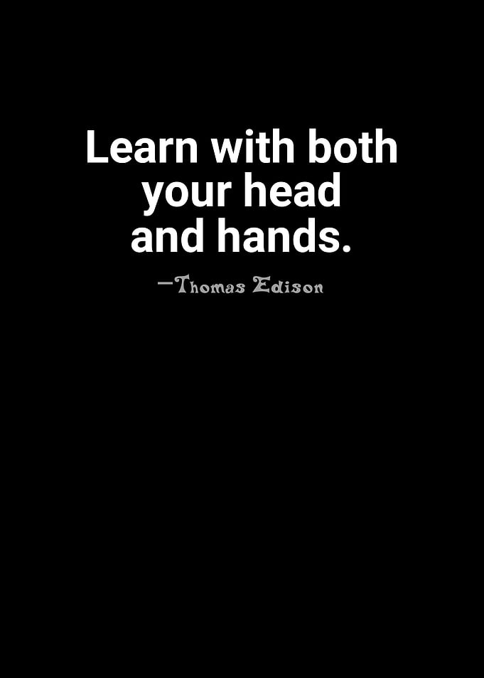 Thomas Edison quote