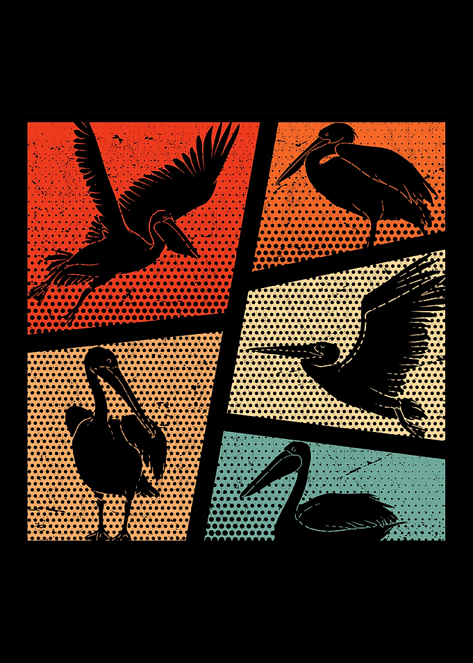 Retro Pelicans Aesthetic