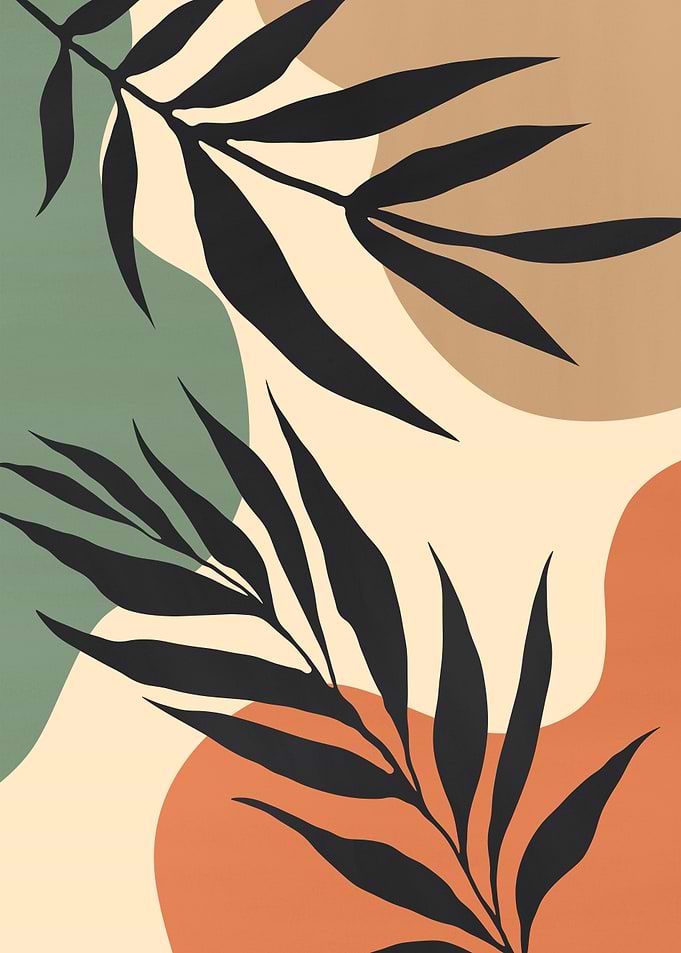 Minimalist floral A61