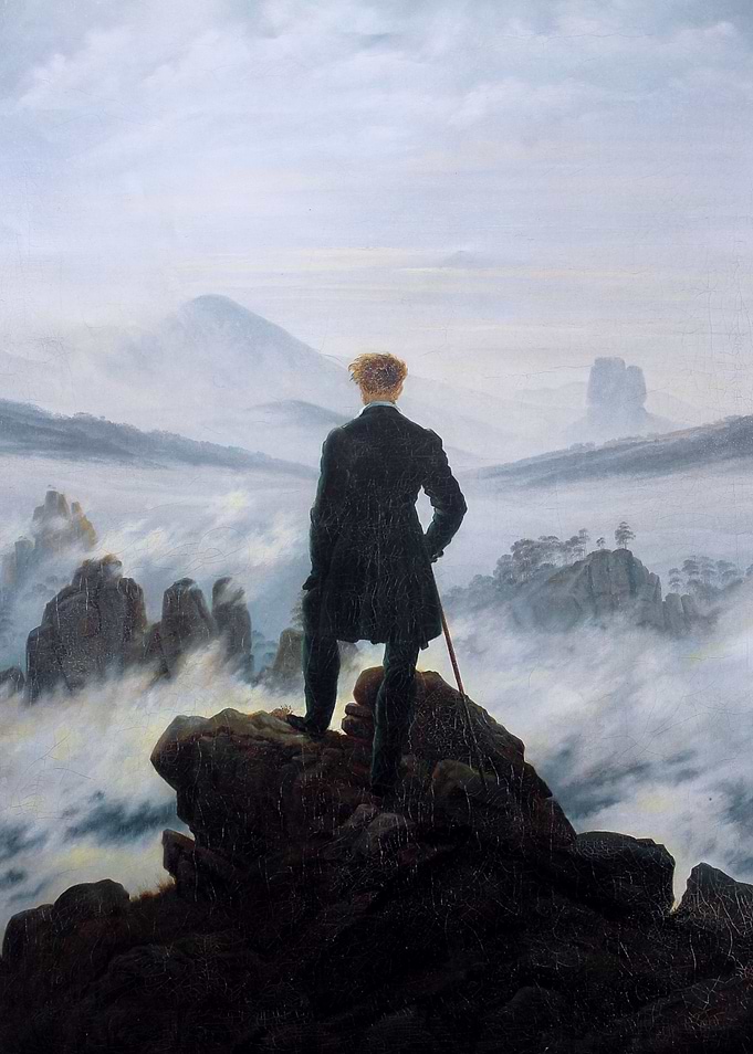 Wanderer Above Sea of Fog