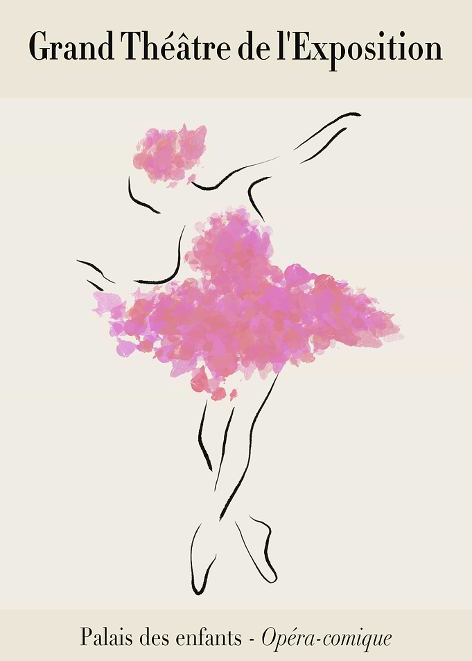 French Ballet Poster Art